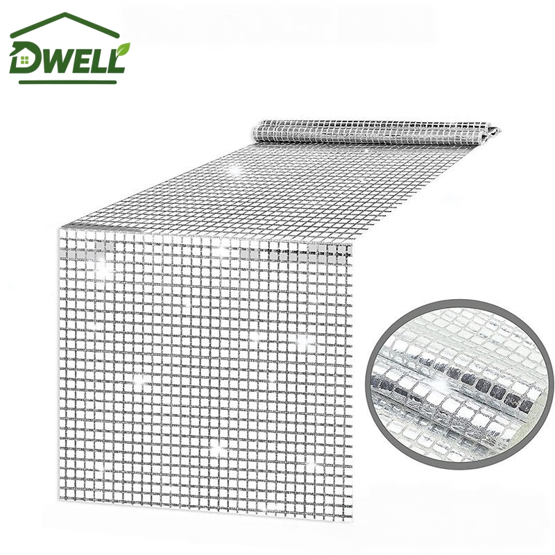 Table Runner Sequin - Błyszczący cekinowy bieżnik na stół, metaliczny,