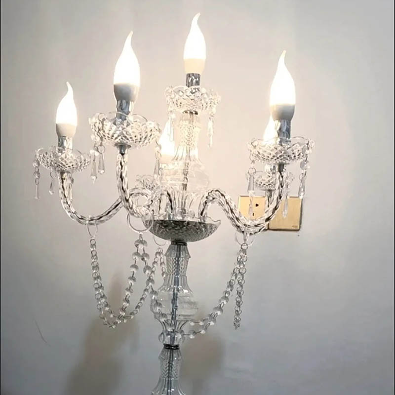 Wedding Supply Decor - Nowoczesne luksusowe lampy świecowe Dekoracje ślubne