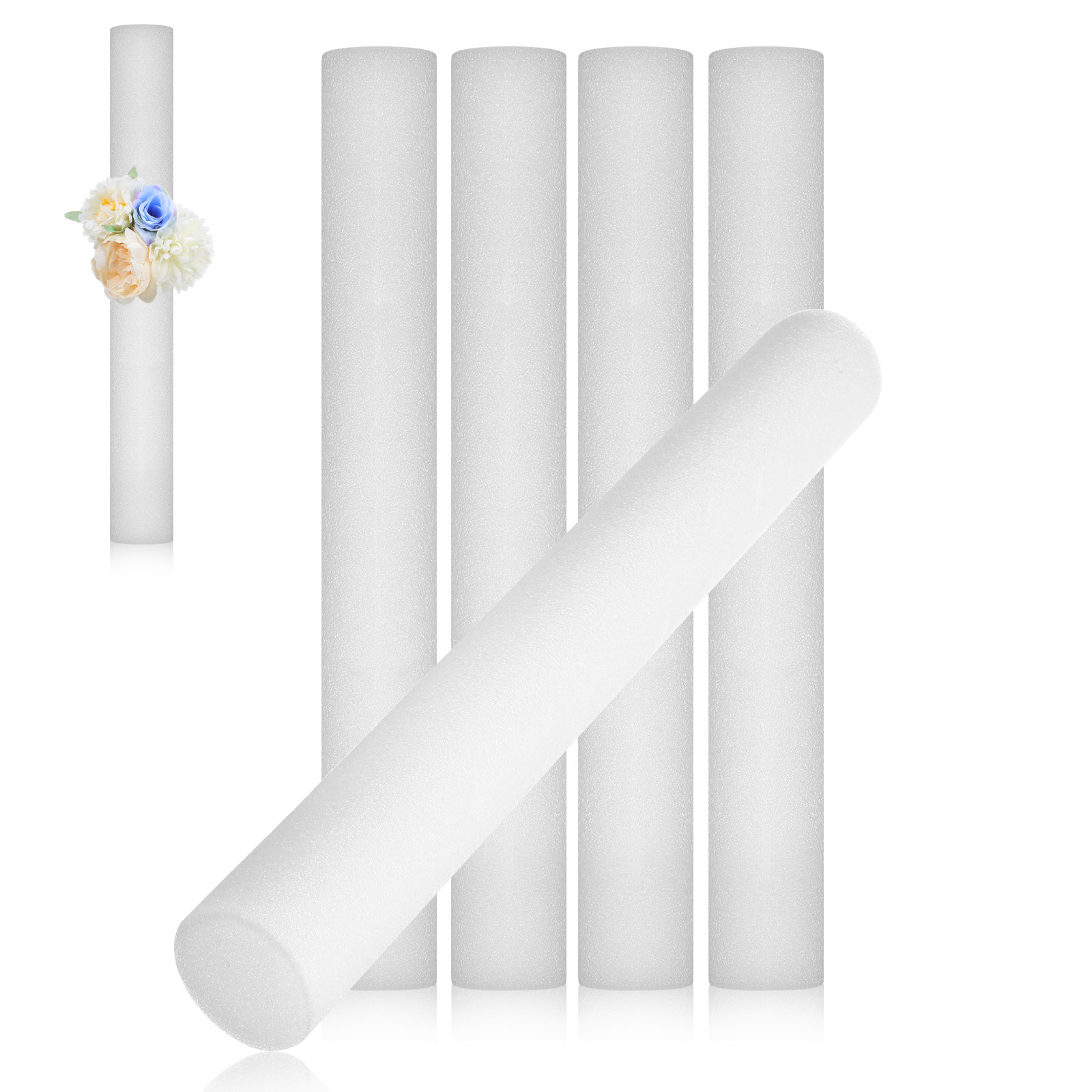 5 sztuk białych, piankowych pr – Wedding Supply Decor recenzja i cena
