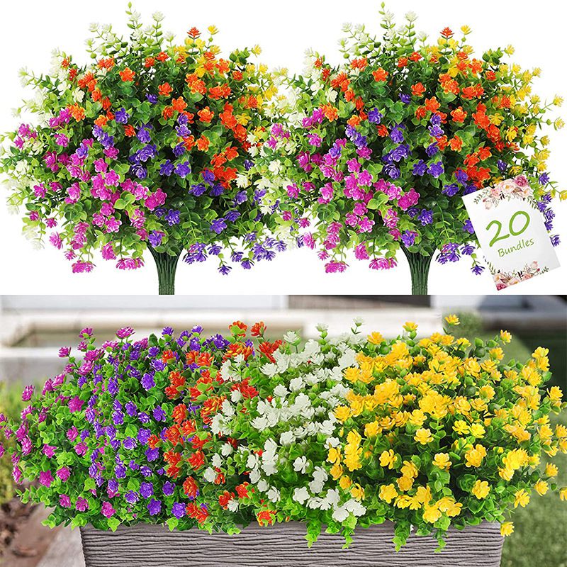 3/6 szt. Sztuczne rośliny kwia – Flower Girl Basket recenzja i cena