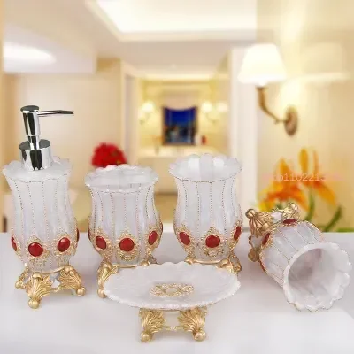 Akcesoria łazienkowe, pięciocz – Wedding Bathroom Supply Kit recenzja i cena