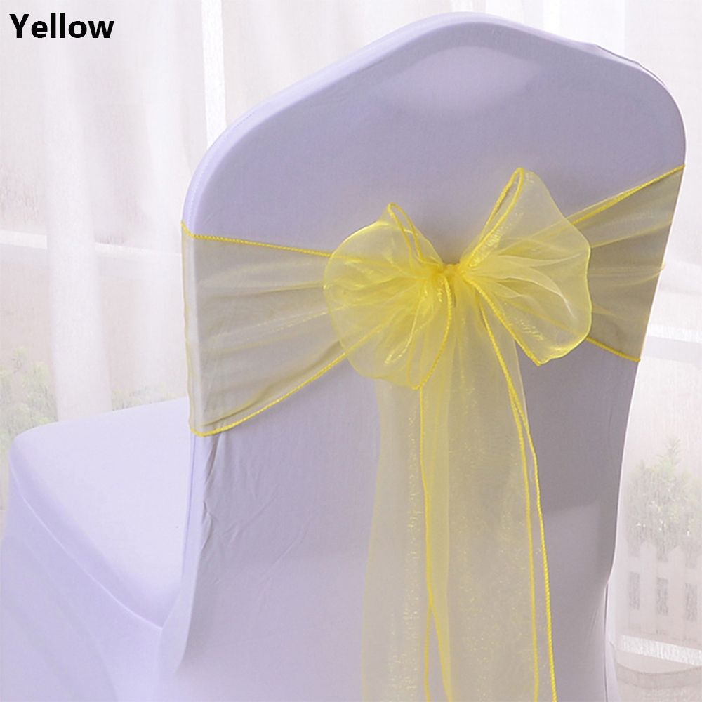 1 szt. Organzowa wstążka do de – Chair Sash Organza recenzja i cena