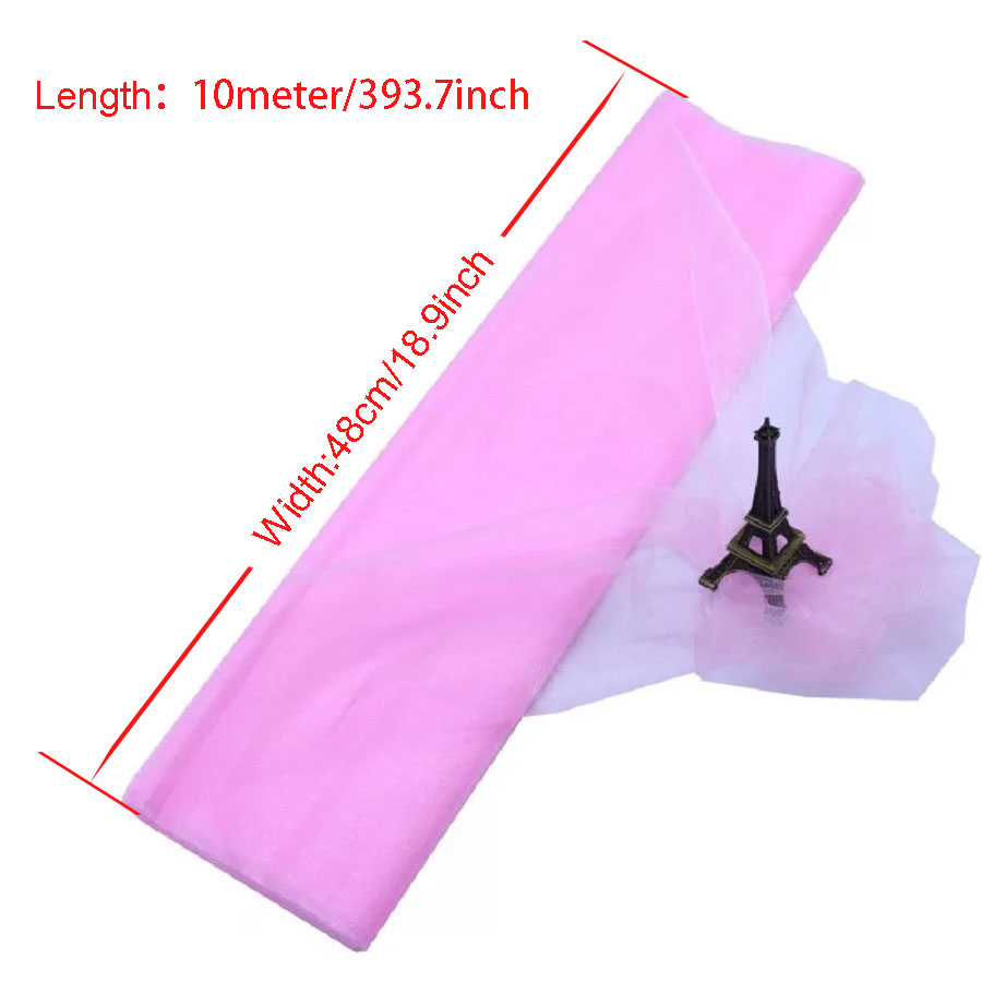 10m Dekoracja ślubna Tulle Rol – Chair Sash Organza recenzja i cena