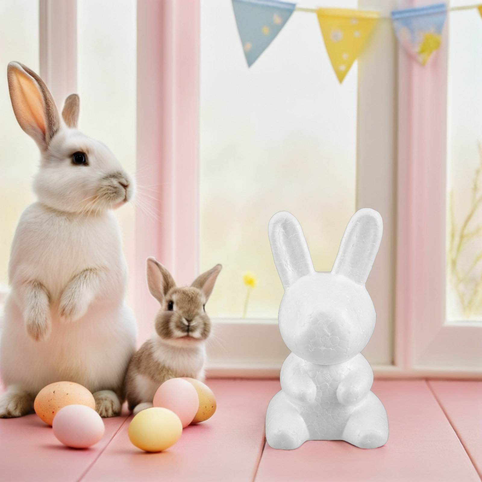 3 szt. białych piankowych król – Wedding Supply Decor recenzja i cena
