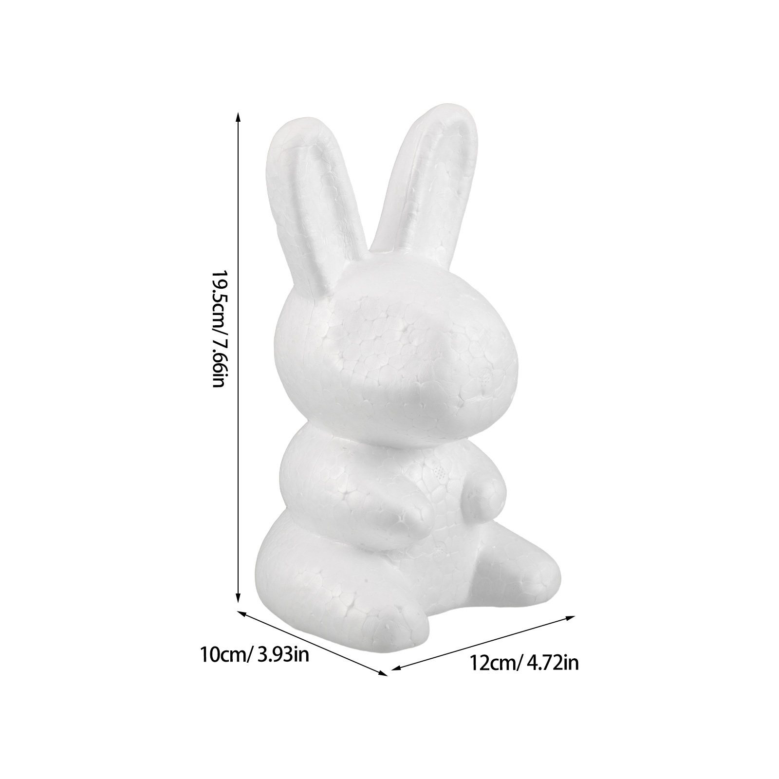 3 szt. białych piankowych król – Wedding Supply Decor recenzja i cena