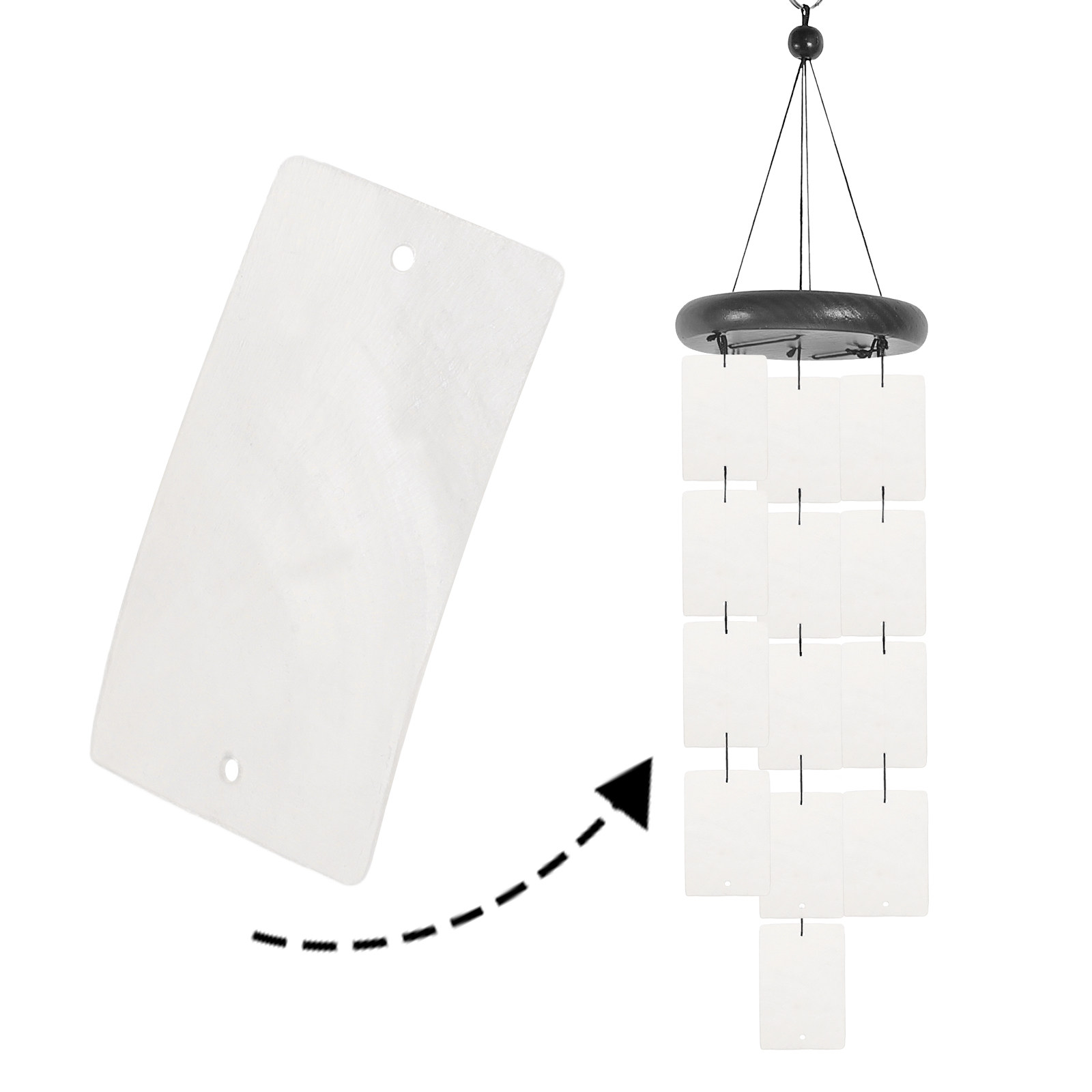 50 szt. zawieszek w kształcie  – Wedding Supply Decor recenzja i cena