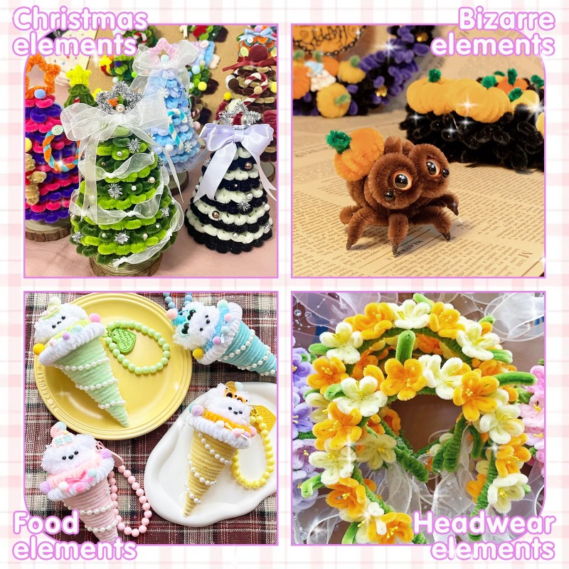 Druciki chenille, druciki z po – Wedding Supply Decor recenzja i cena