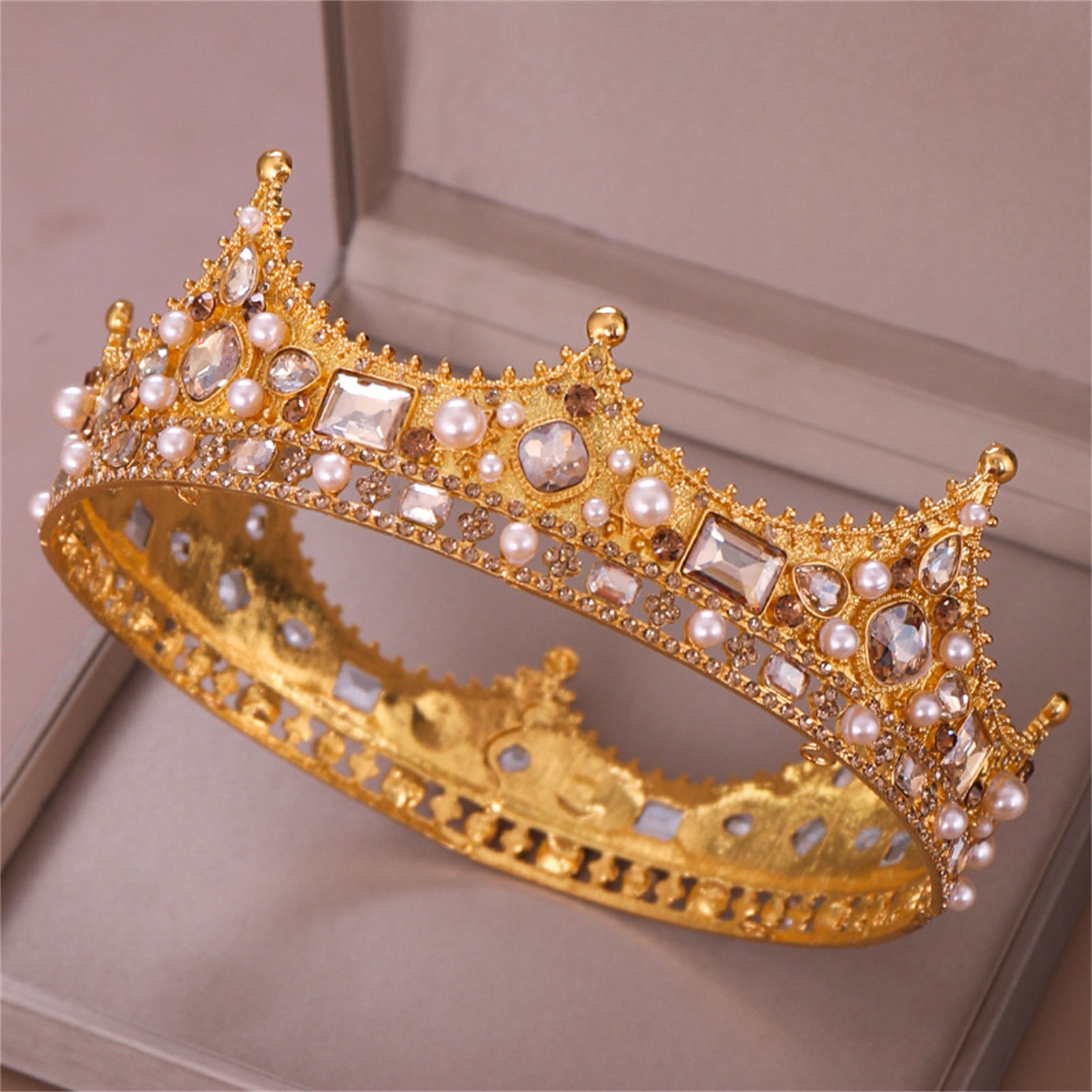 Korona ślubna z cyrkoniami, ti – Wedding Supply Decor recenzja i cena